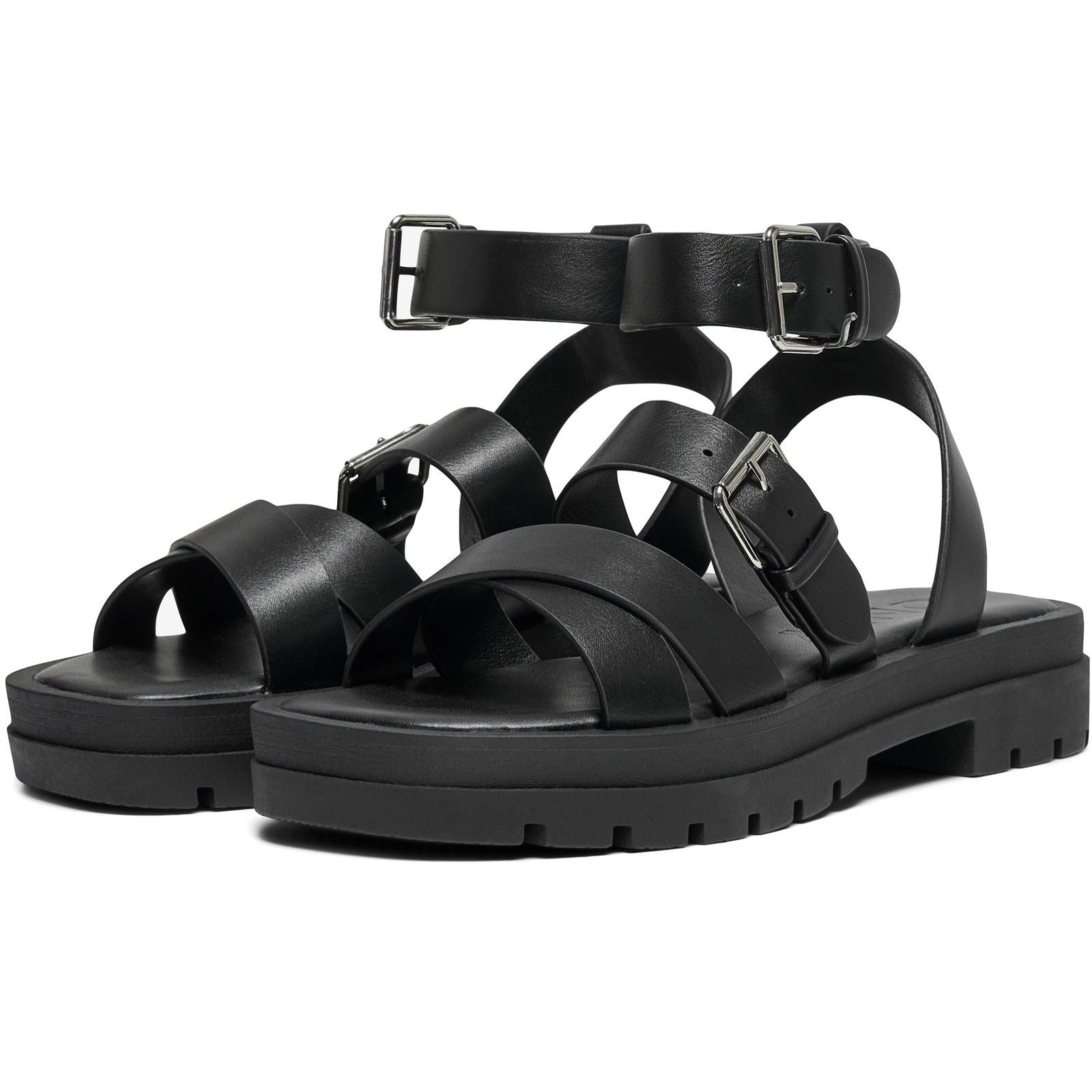 ONLY MELODY-1 Synthetic Women's Black Sandals