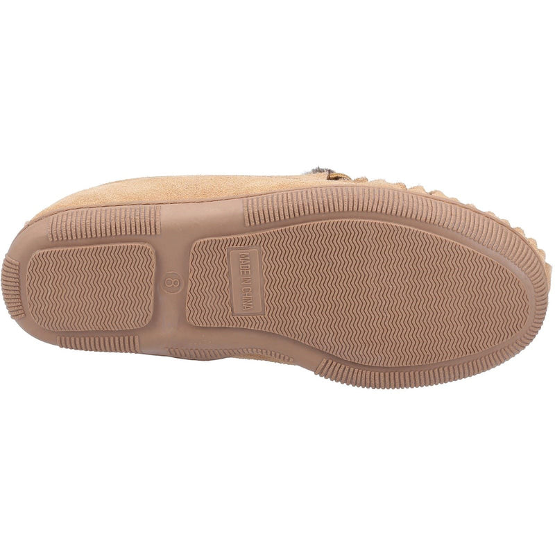 Hush Puppies 0 Suede Men's Tan Slippers