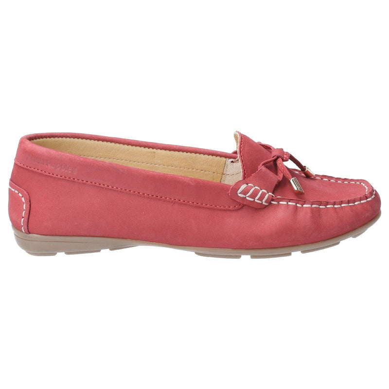 Hush Puppies Maggie Leather Women's Red Loafers