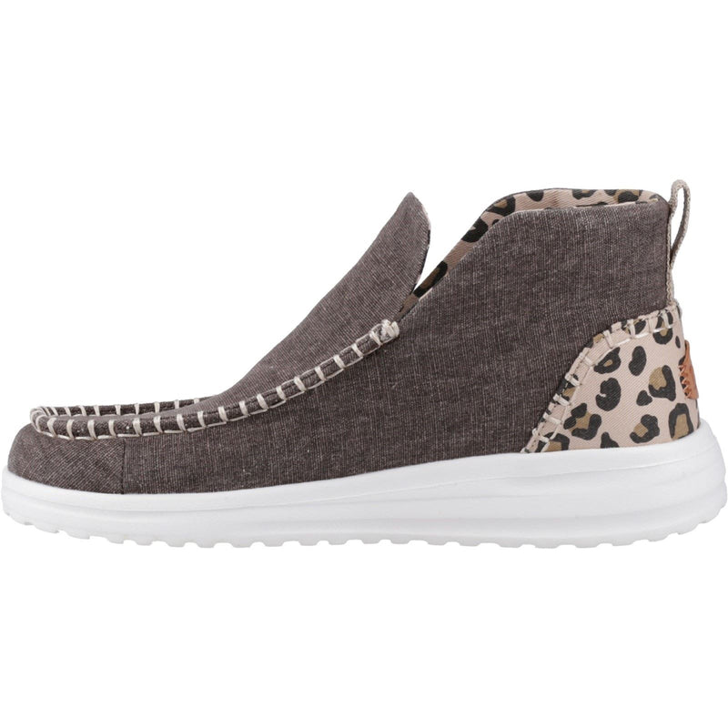 HEYDUDE Denny Cotton Women's Leopard Boots
