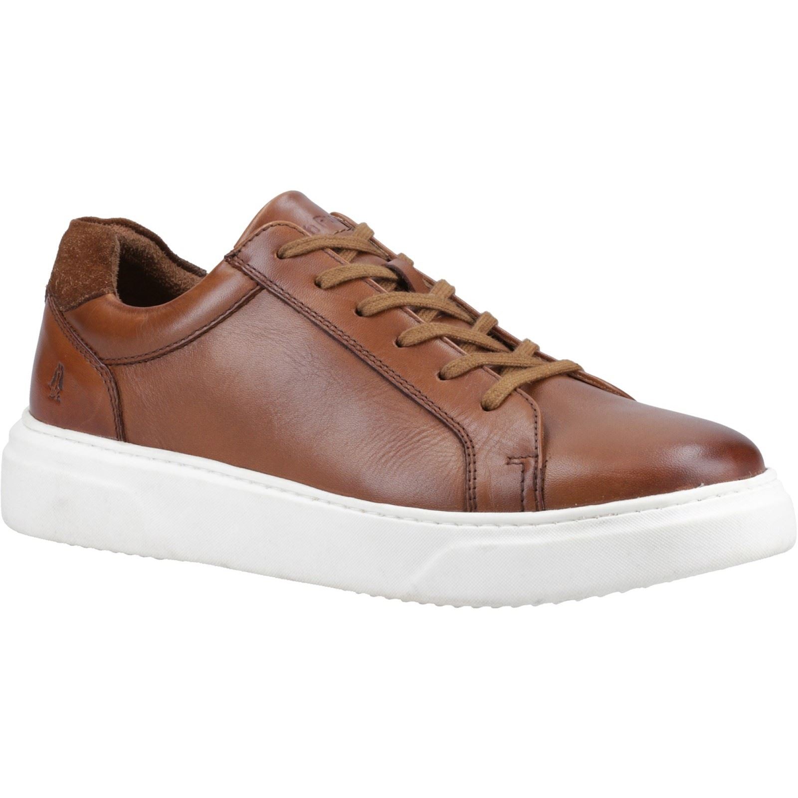 Hush Puppies Whelan Leather Men's Tan Trainers