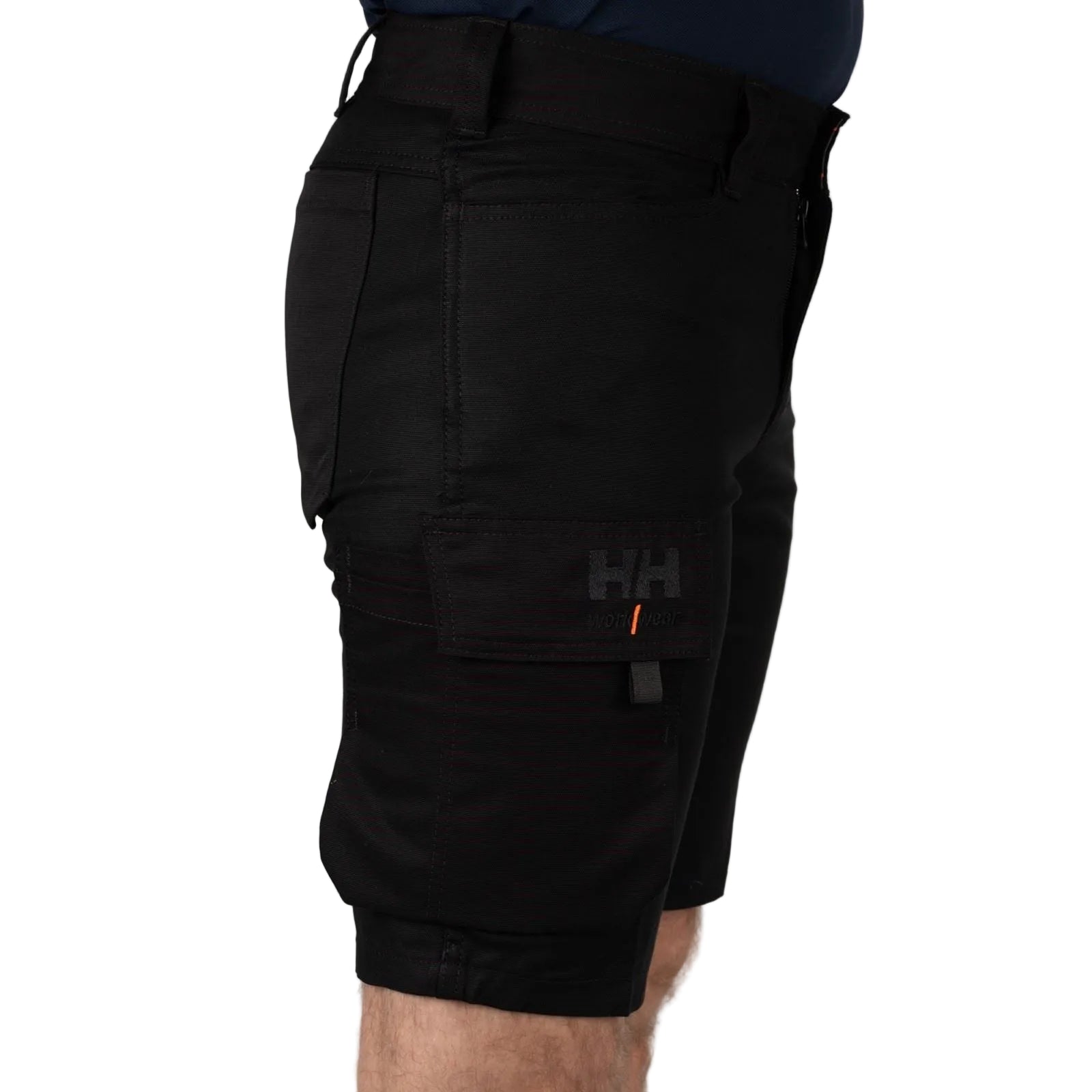 Helly Hansen Workwear Oxford Service Cotton Men's Black Knee-Length Shorts
