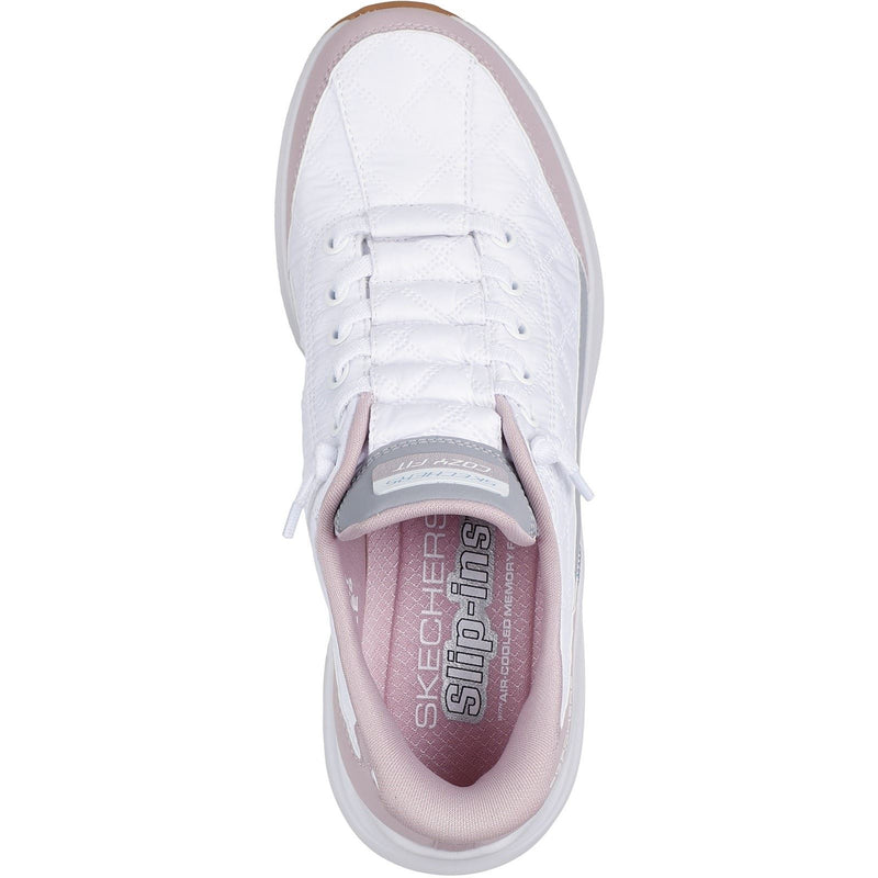 Skechers Contour Foam Cozy Fit Textile Women's White/Lavender Sneakers