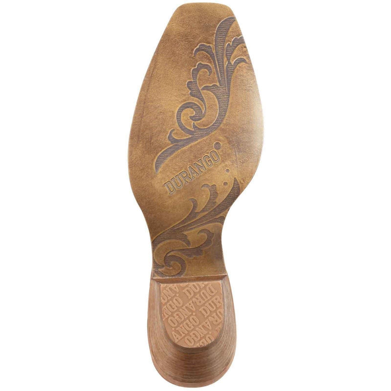 Durango Crush Flag Leather Men's Brown/Khaki Boots