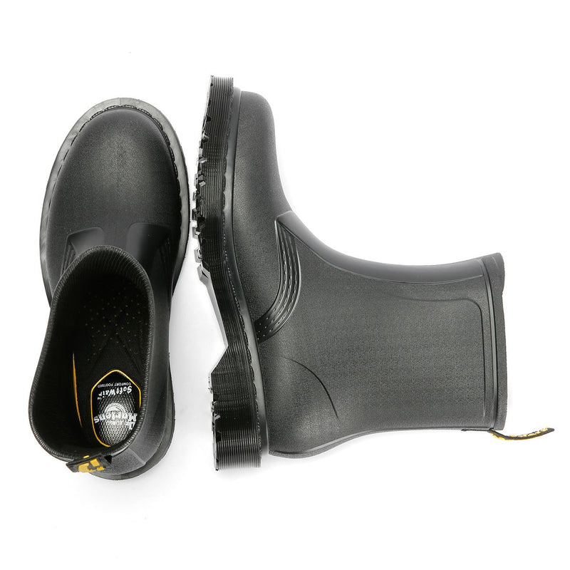 Dr. Martens 1460 Rain Pull On Black Boots