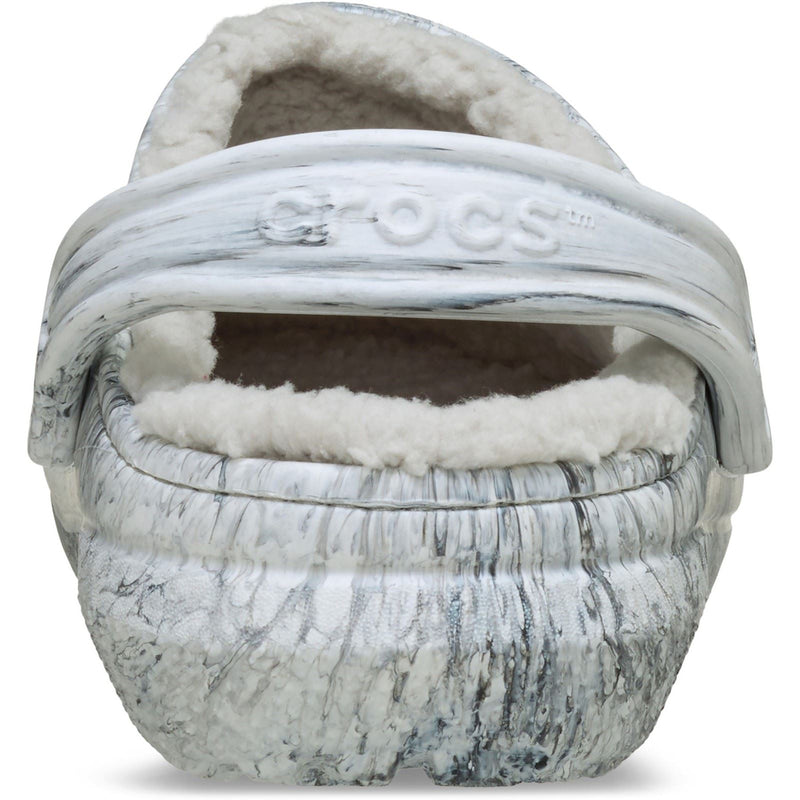 Crocs Classic Lined Clog Thermoplastic Women's Grey Swirl Clogs