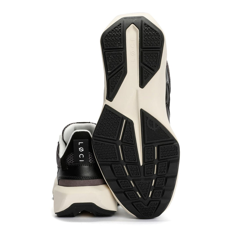 LØCI VØLT Black/Gray Sneakers