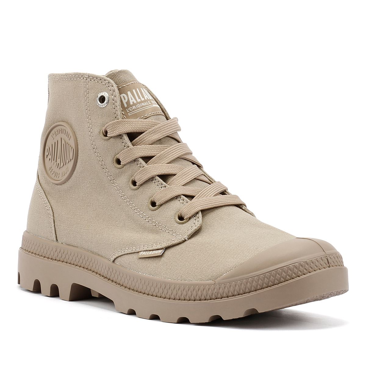 Palladium Pampa Hi Mono Chrome Vintage Khaki Boots