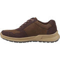 Hush Puppies Alexander Leather Men's Brown Lace-Up Shoes
