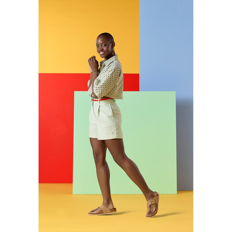 Hush Puppies Billie Suede Women's Taupe Sandals