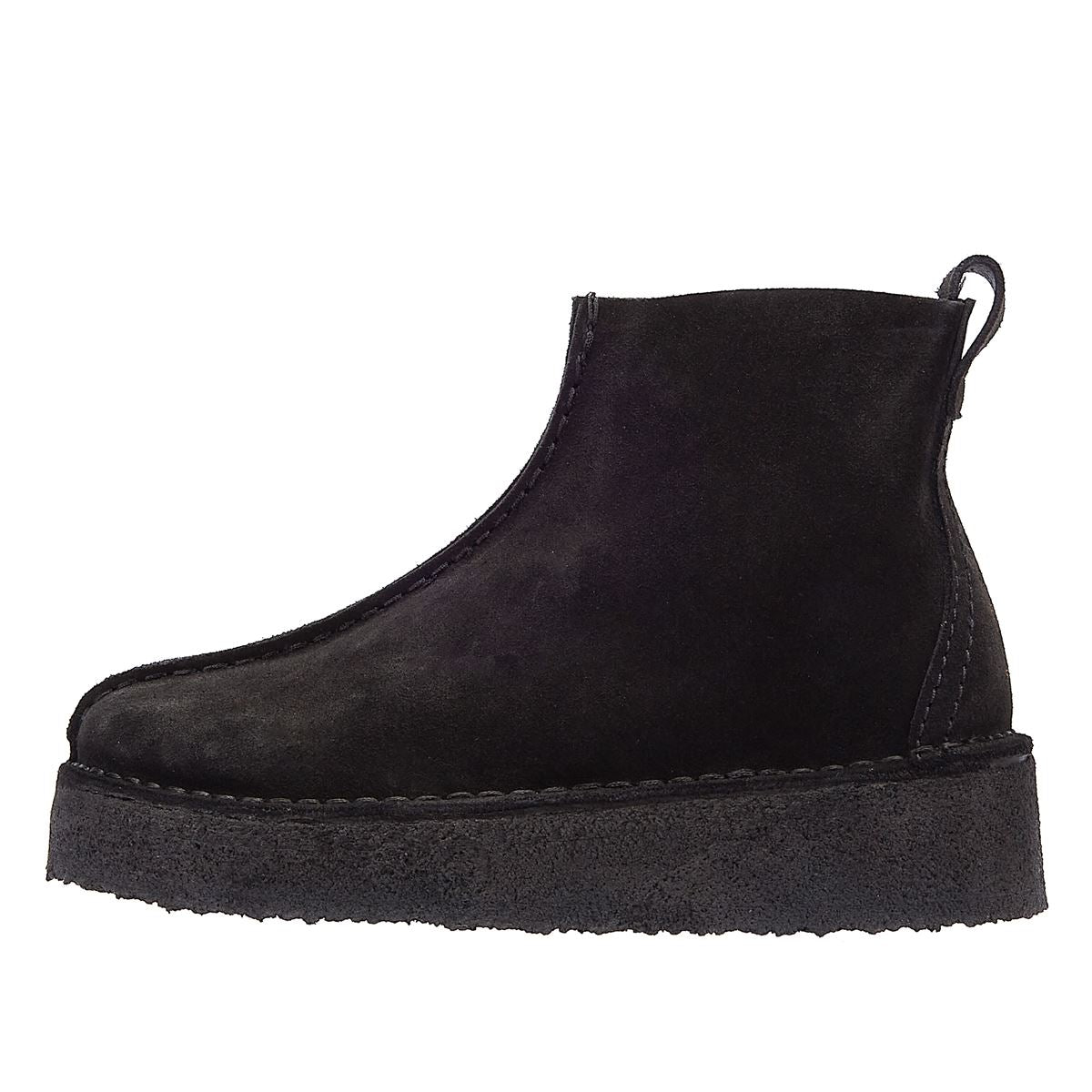 Clarks Originals Trek Wedge Suede Women's Black Boots