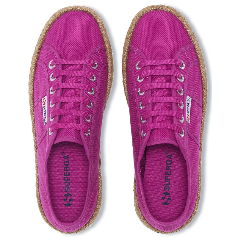 Superga 2790 Rope 100% Cotton Women's Violet Purple Sneakers