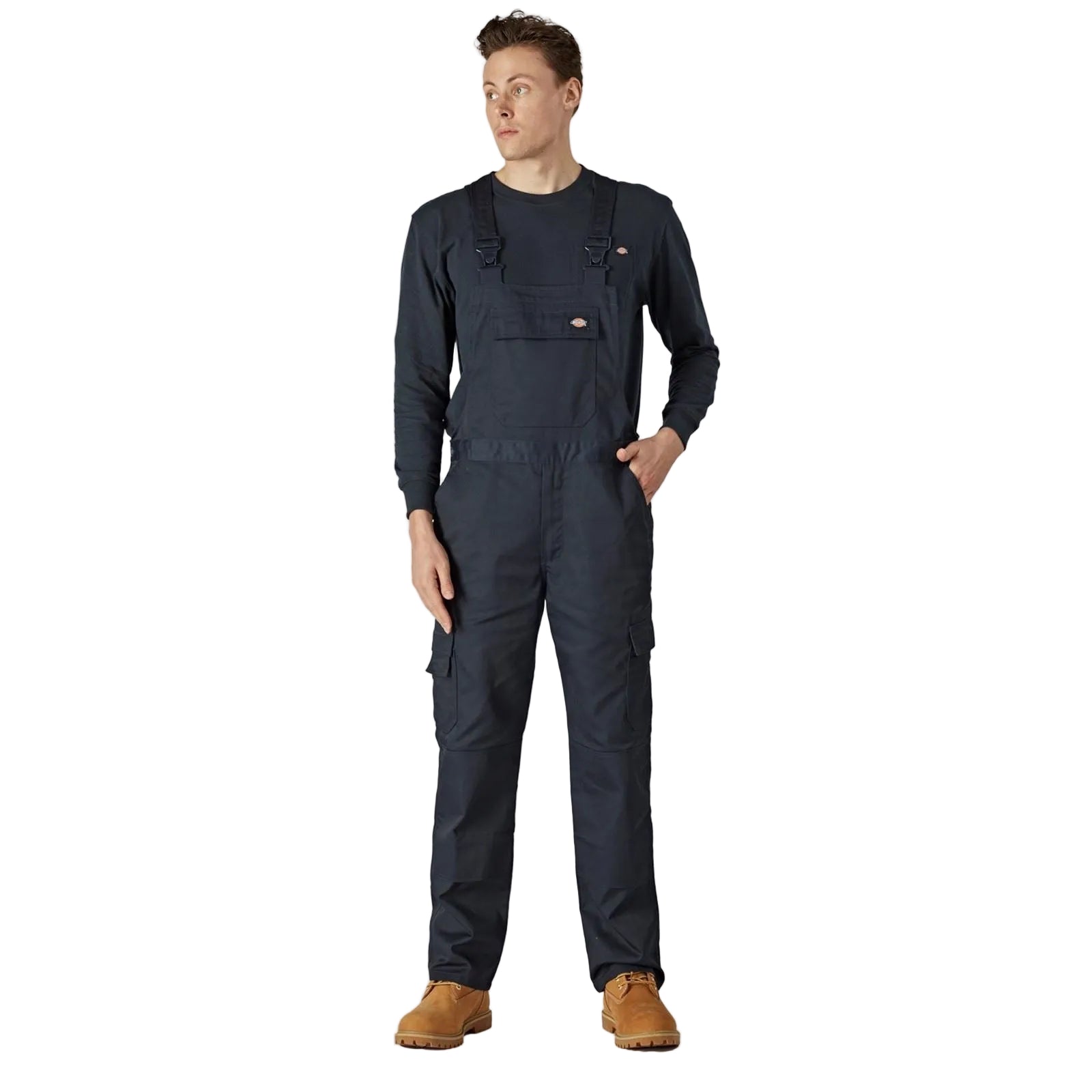 Dickies Everyday Bib and Brace Polyester Men's Blue Work Overall