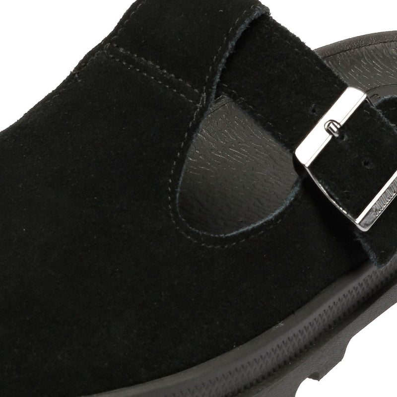 Palladium Dunelite Pyla Suede Black Mules