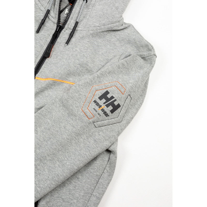 Helly Hansen Workwear Chelsea Evolution Cotton Men's Grey Hooded Sweatshirt