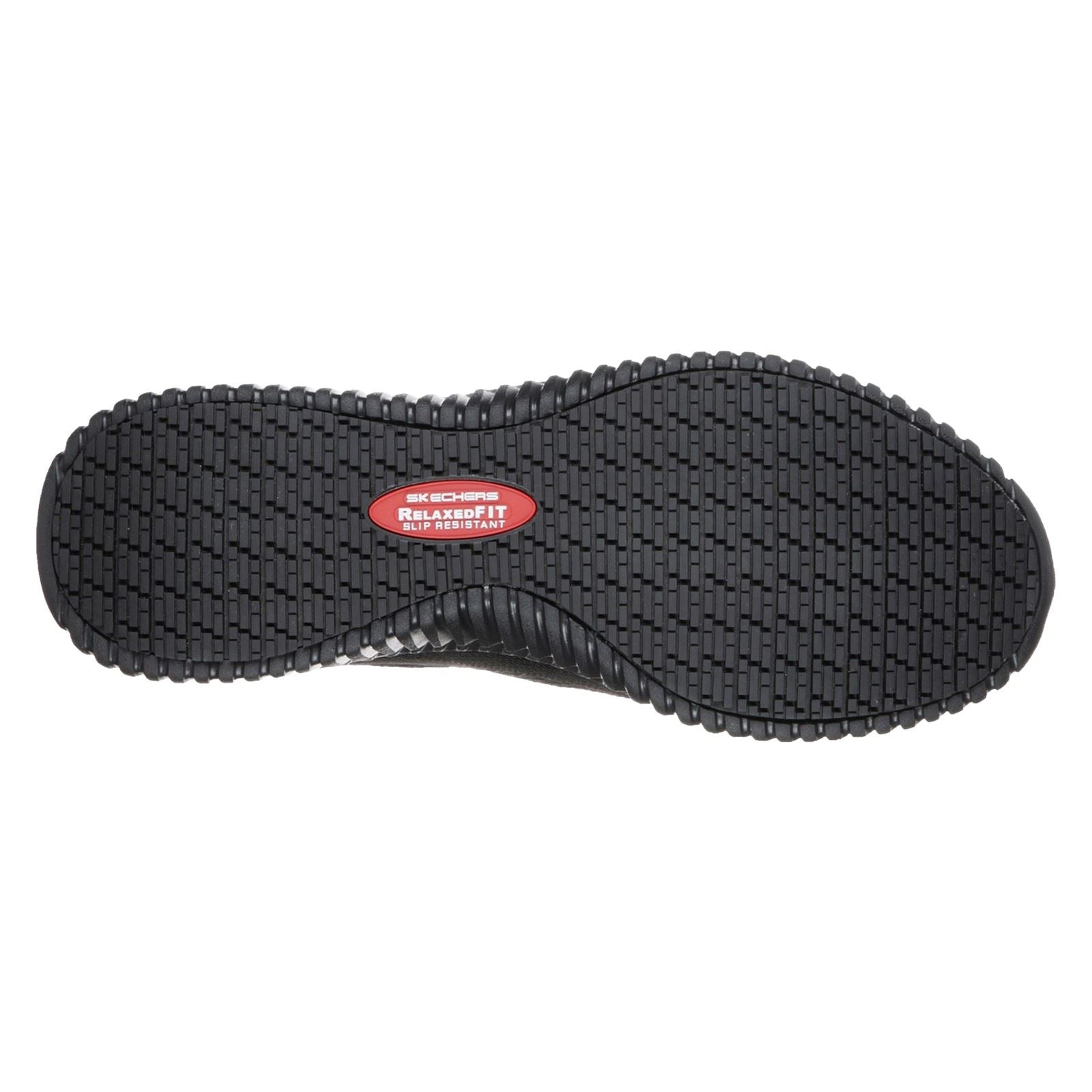 Skechers Workwear Cessnock Textile Men's Black Sneakers