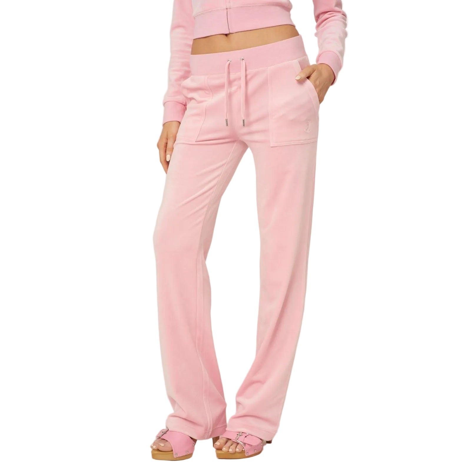 Juicy Couture Del Ray Pant Polyester Women's Juicy Pink Joggers