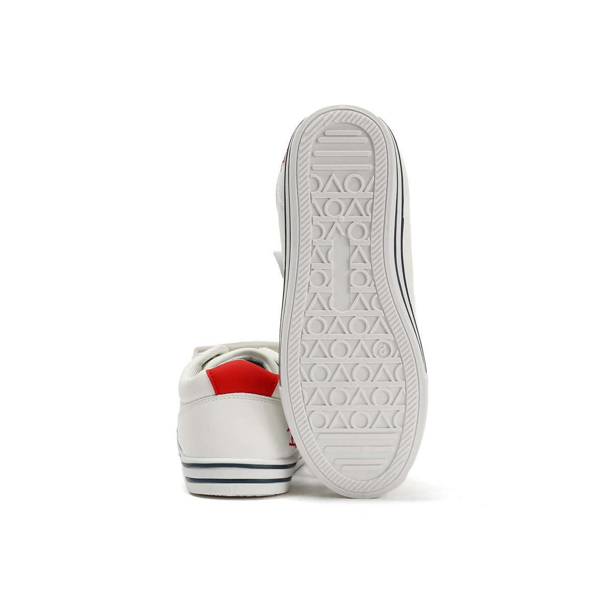 Penguin Junior Rainbow White Sneakers