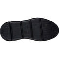 Skechers Garza Sully Leather Men's Black Lace-Up Shoes