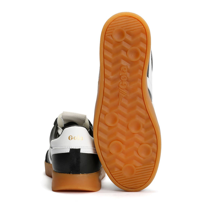 Gola Cyclone Leather Women's Black/White/Gum Sneakers