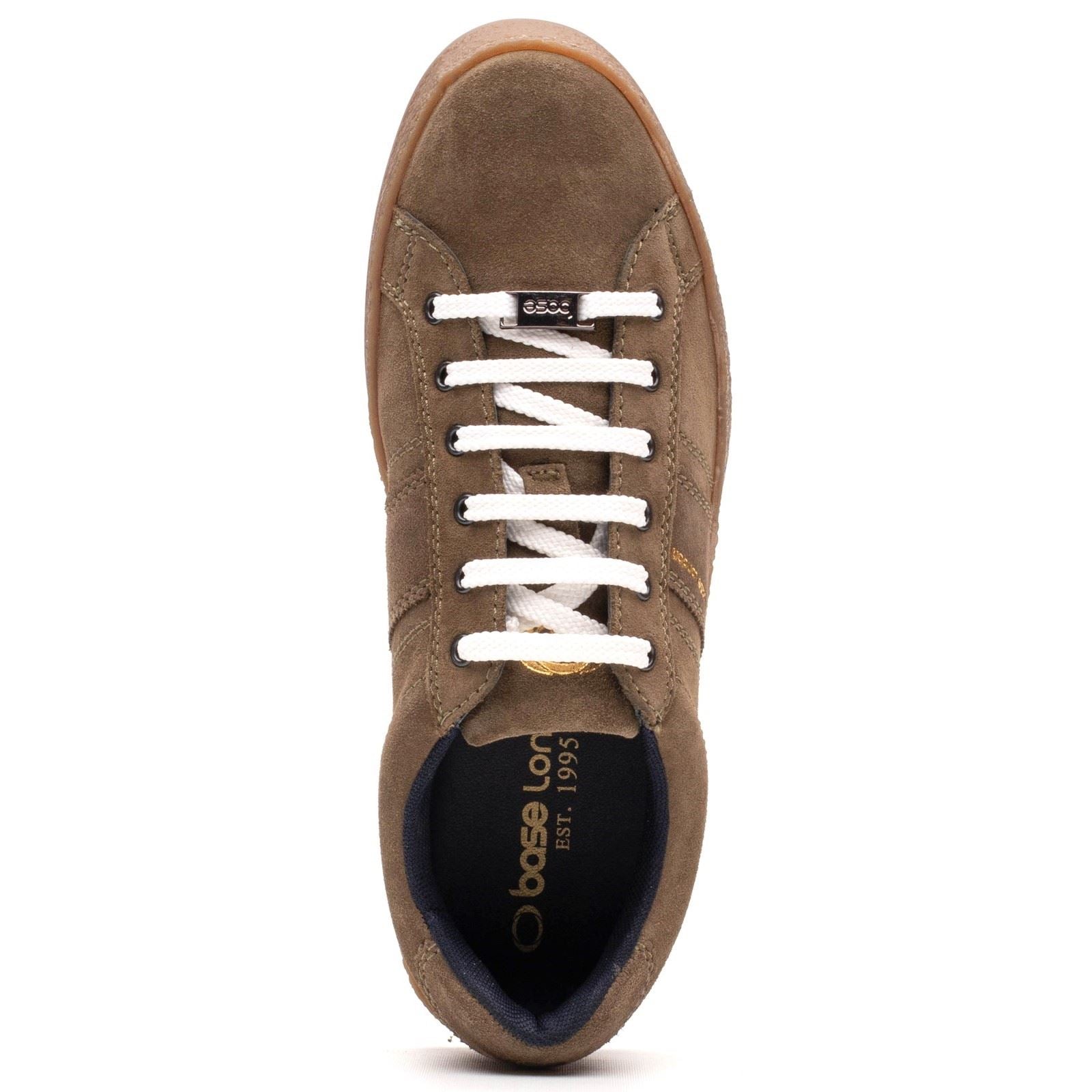 Base London Hopper Leather Men's Moss Sneakers