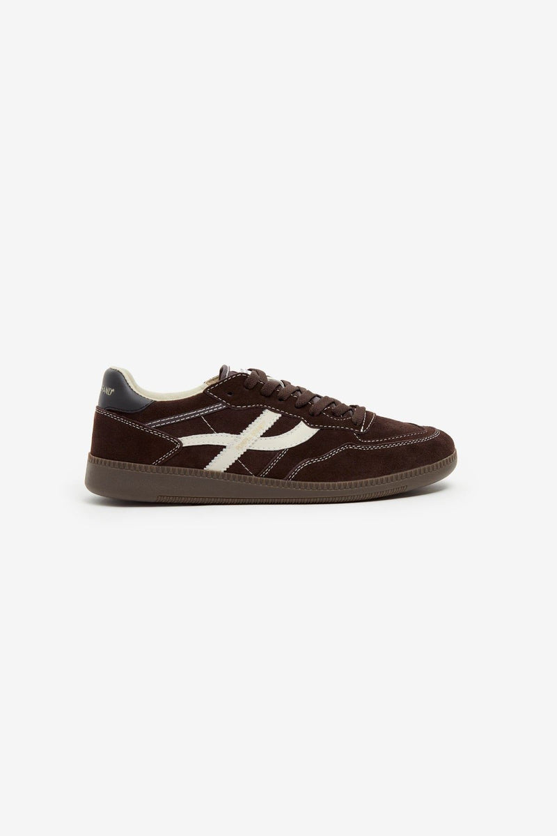 Pompeii Elan Sala Suede Men's Ecru/Biscuit Sneakers