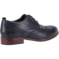 Hush Puppies Natalia Leather Women's Navy Brogues Shoes