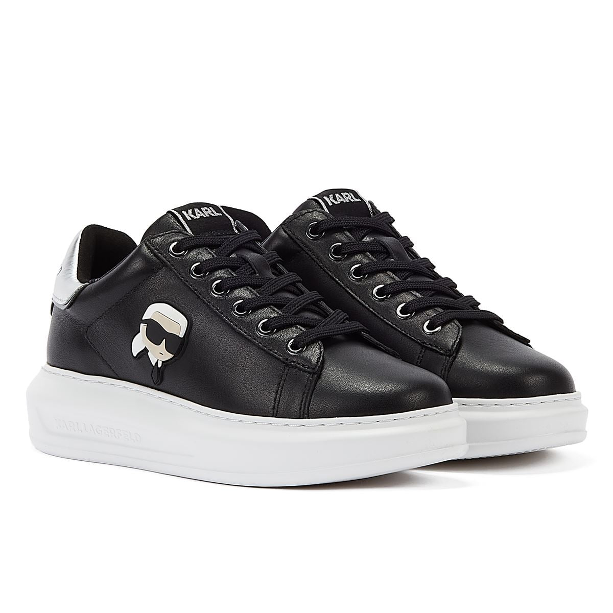 Karl Lagerfeld Kapri Karl NFT Lo Lace Women's Black Sneakers