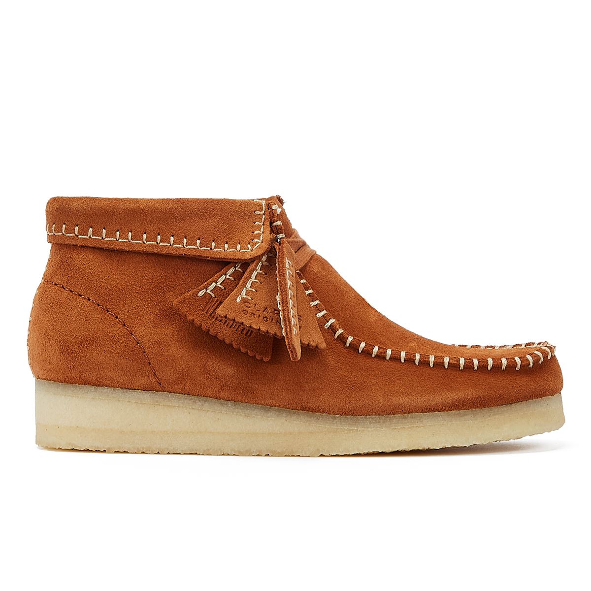Clarks Originals Wallabee Stitch Suede Women's Ginger Boots