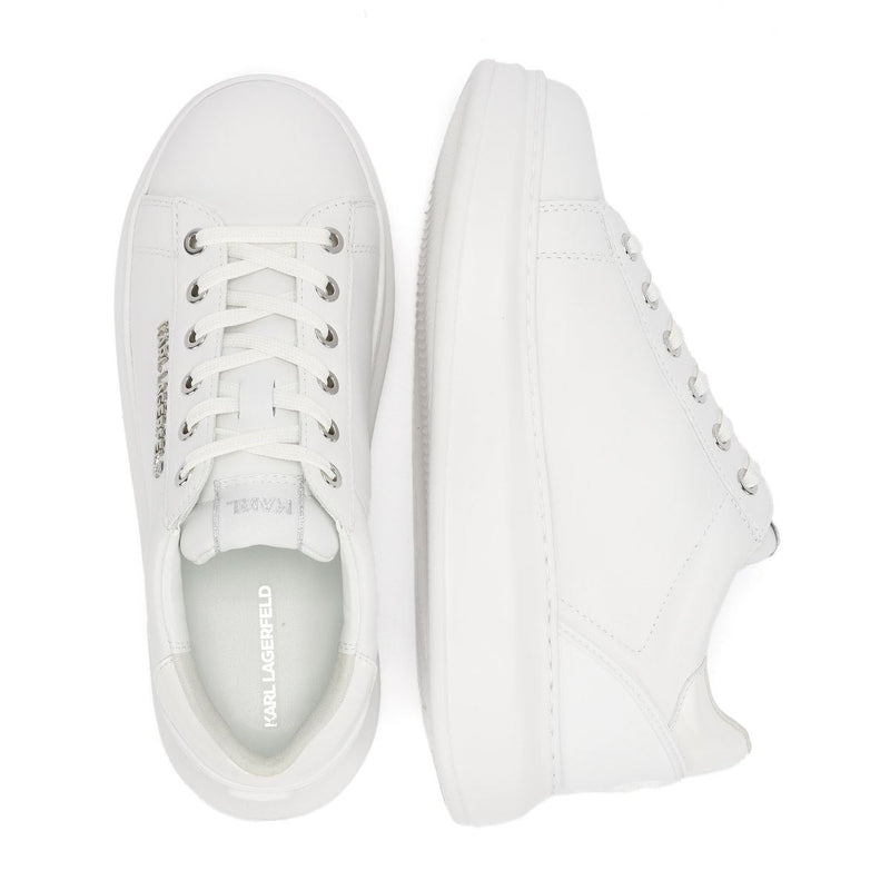 Karl Lagerfeld Kapri NFT Kounter Leather Women's White Sneakers