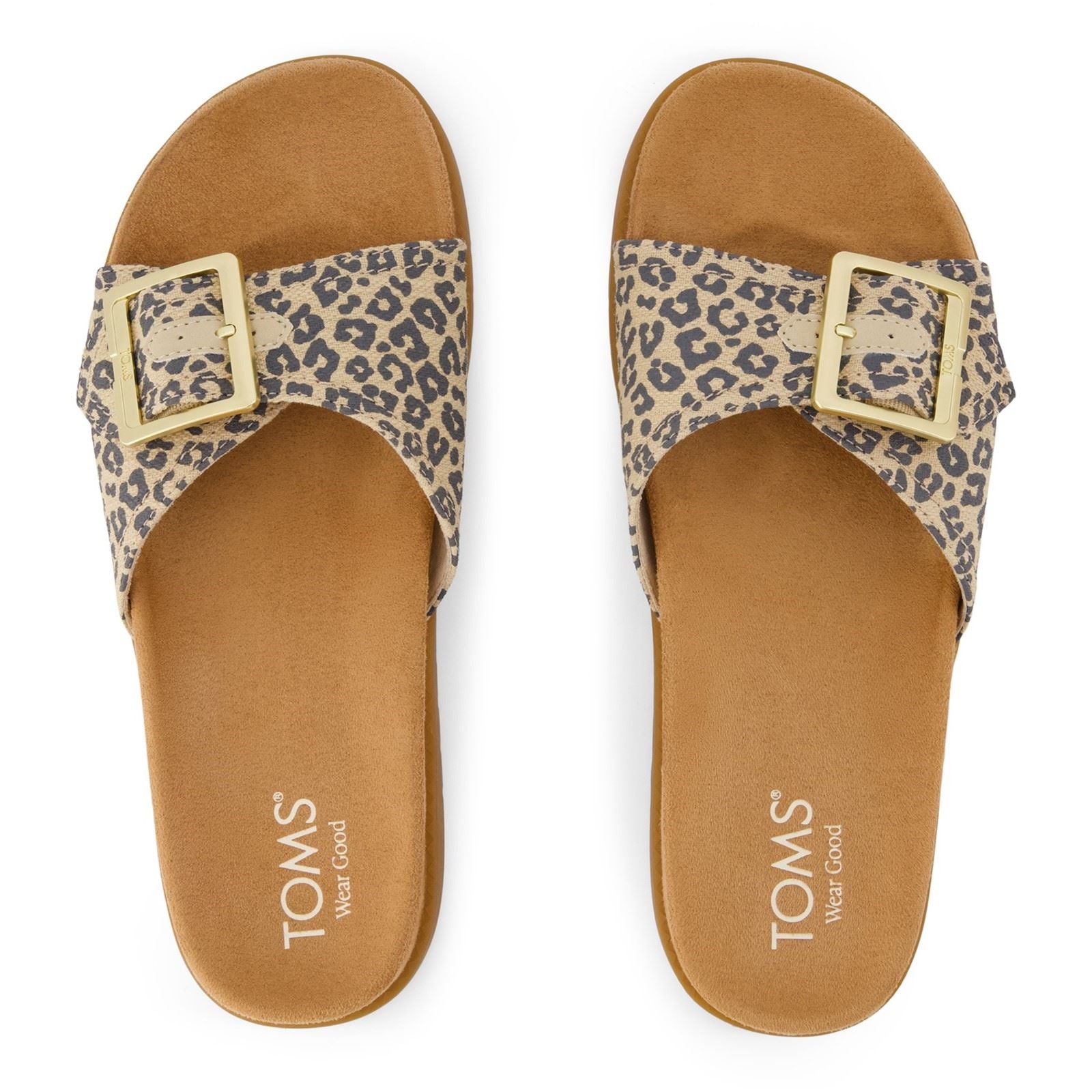 Toms MARIN SLIDE BEIGE size 4