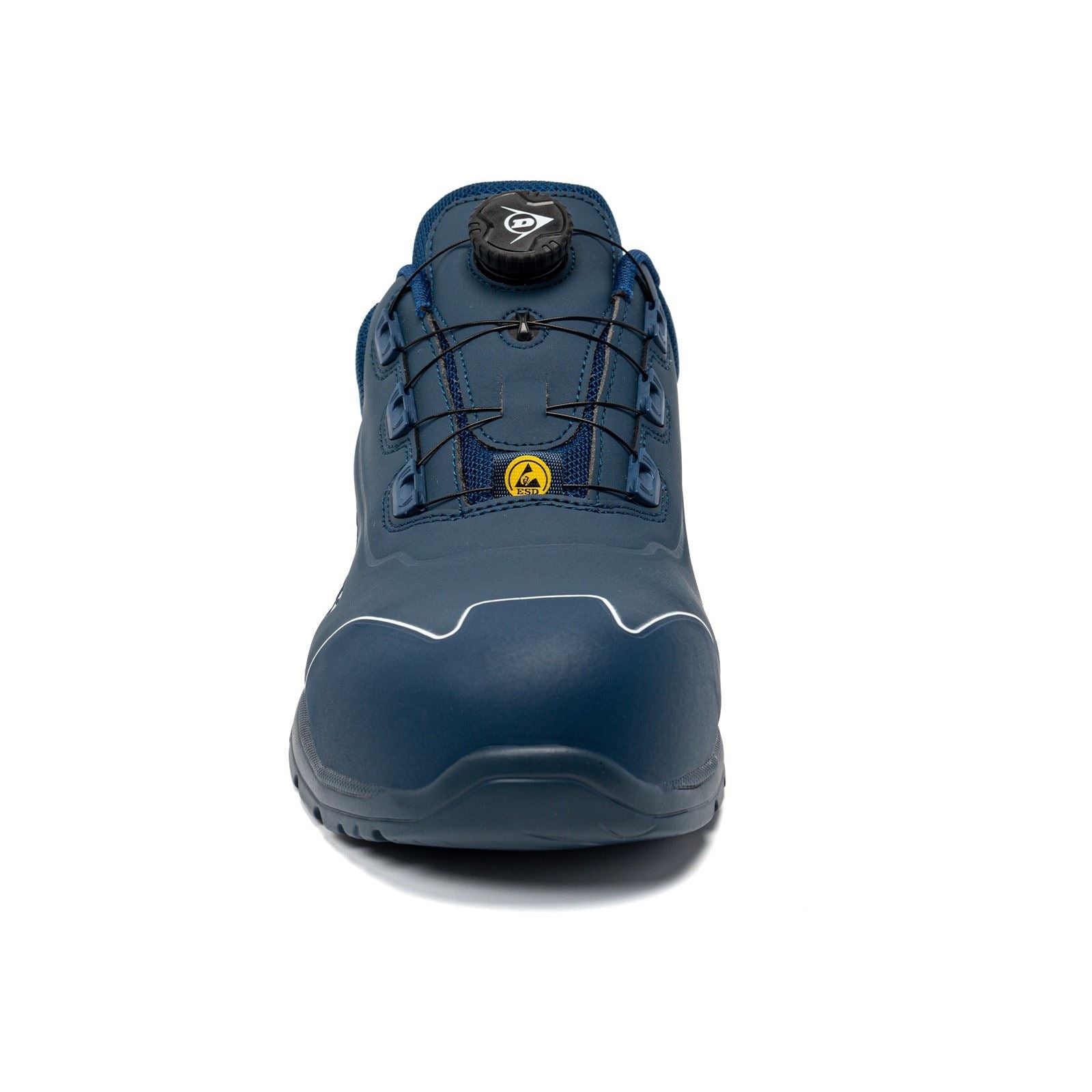 Dunlop Matt Microfiber Men's Navy/White Safety Shoes