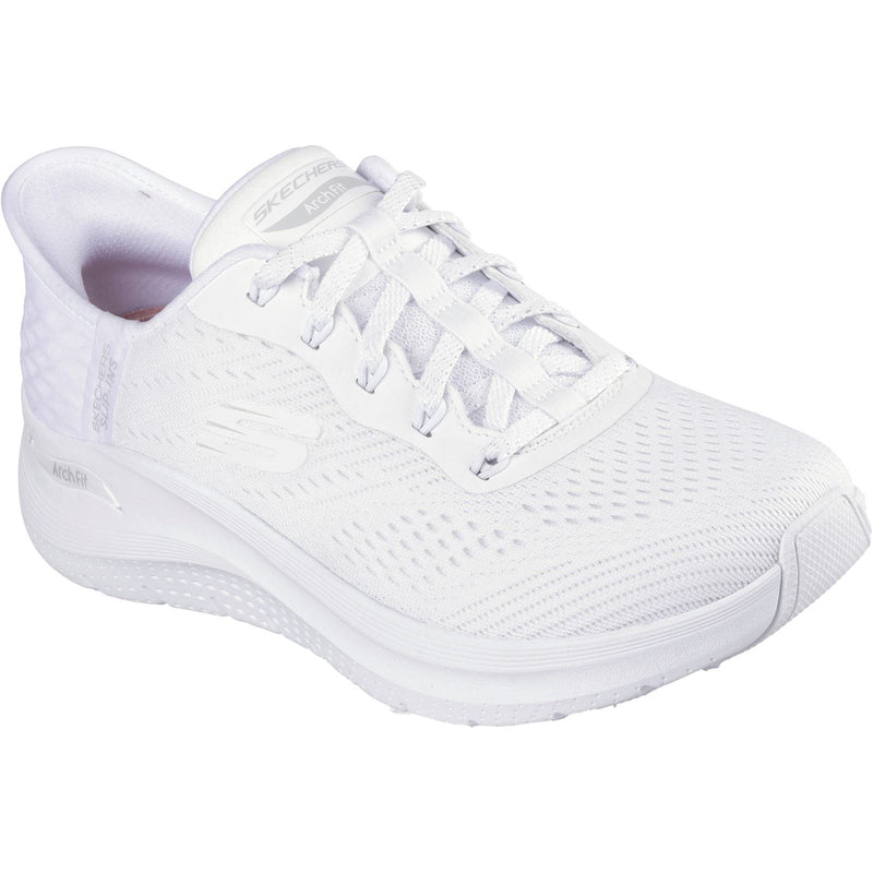 Skechers Arch Fit 2.0 - Easy Chic Textile Women's White Sneakers