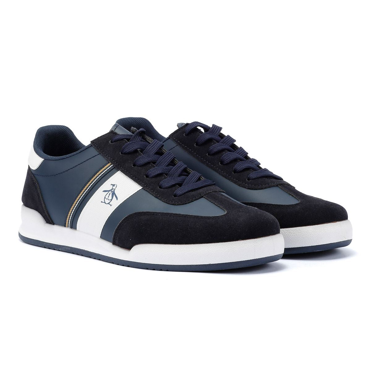 Penguin Gaz Men's Navy Sneakers