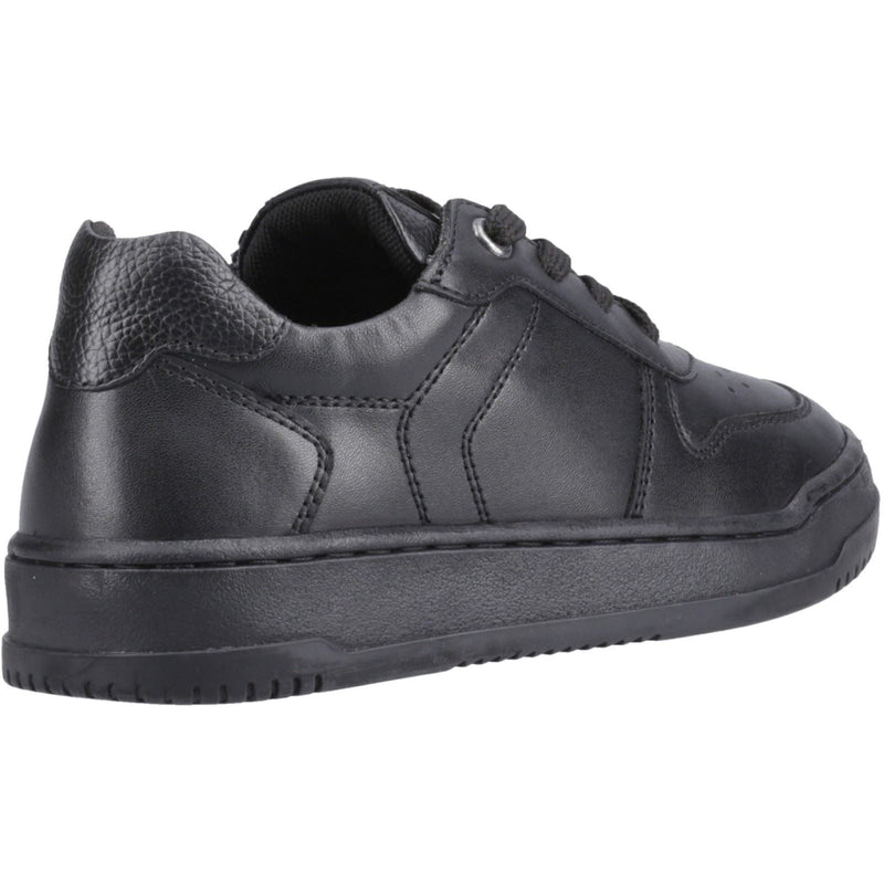 Hush Puppies Dougie Leather Boys's Black Sneakers