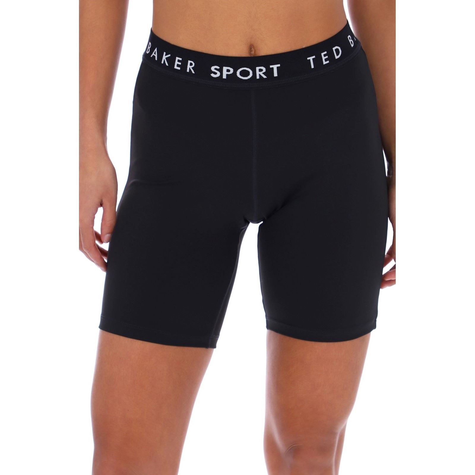 Ted Baker ALLY TBWSA2529 Polyester Women's Black Activewear Shorts
