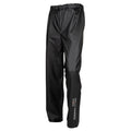 Helly Hansen Workwear Voss Polyester Unisex Adults Black Rain Trousers