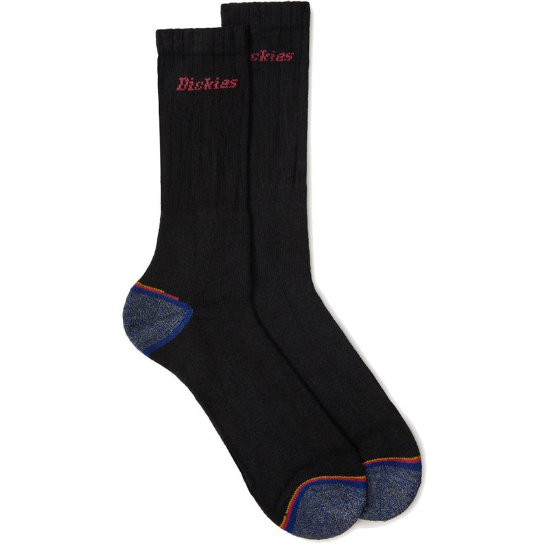 Dickies Strong Synthetic Unisex Adults Black Work Socks