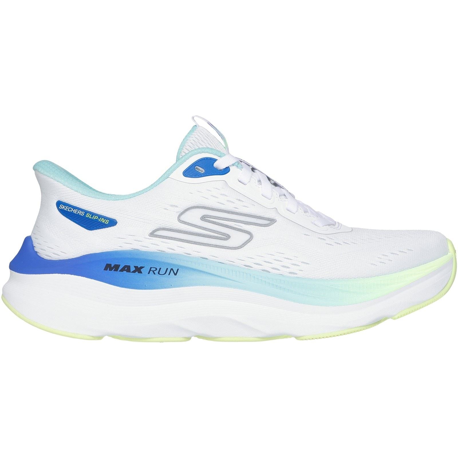 Skechers Performance Max Cushioning Max Run Textile Women's White/Multi Sneakers