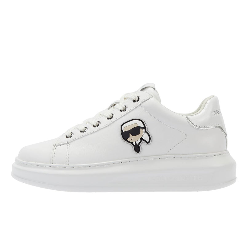 Karl Lagerfeld Kapri NFT LO Lace Women's White Mono Sneakers