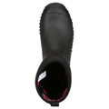 Muck Boots RHS Muckster II Short Synthetic Charcoal Print Wellies Shoes