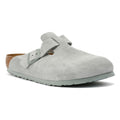 Birkenstock Boston Suede Pure Sage Clogs