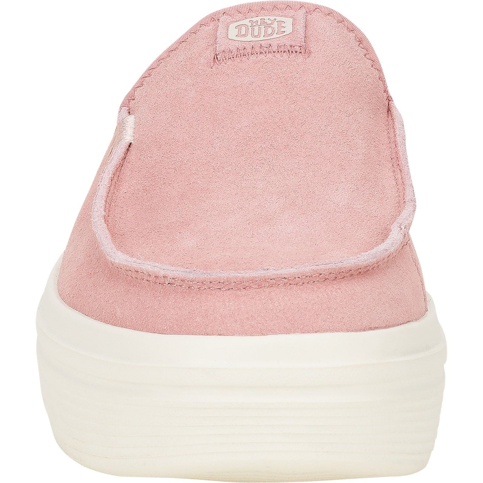 HEYDUDE Austin Lift Classic Leather Women's Rosette Mules