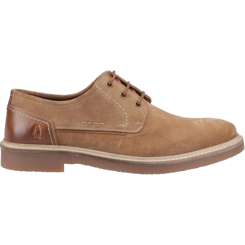 Hush Puppies Guy Leather Men's Tan Lace-Up Shoes