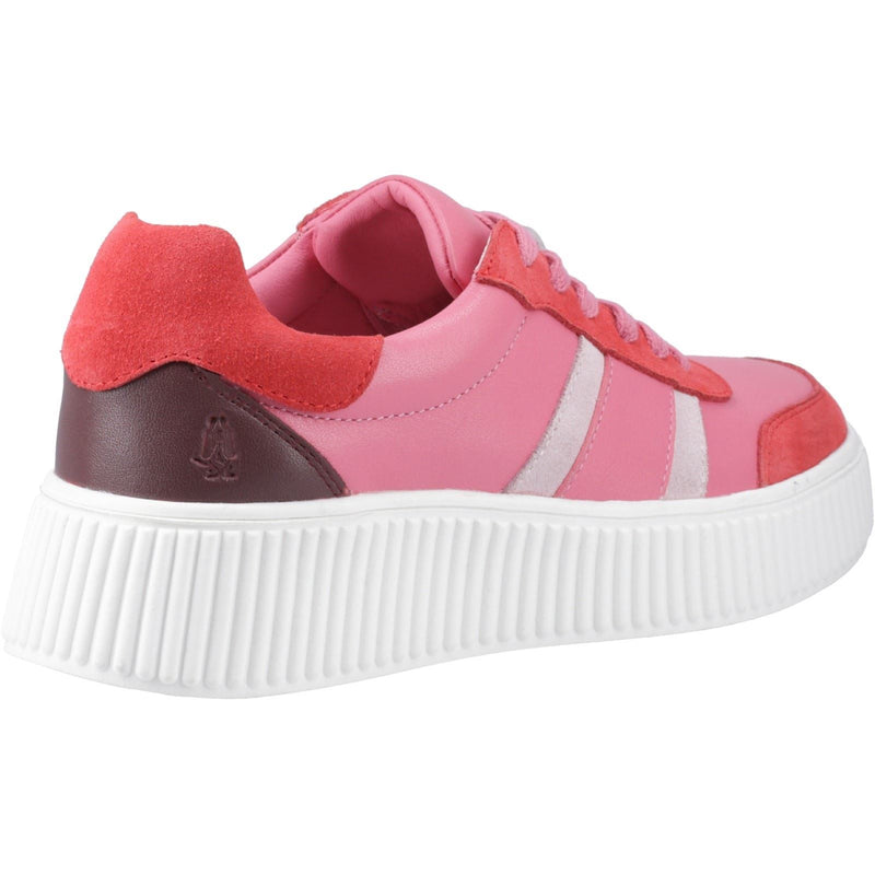 Hush Puppies Holly Suede Women's Fuchsia Sneakers