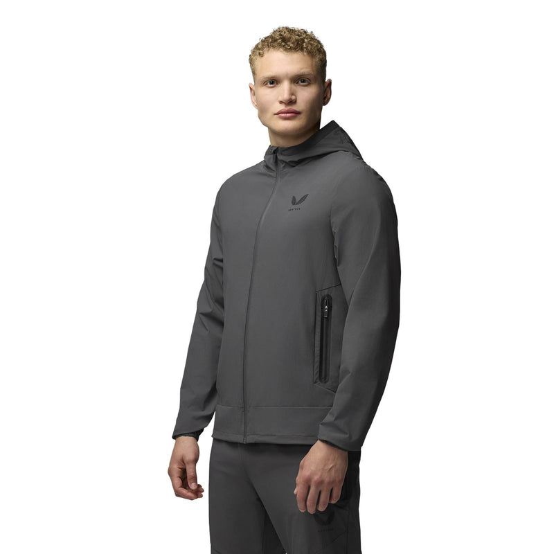 Castore Lightweight Flex Jacket Men's Grey Track Jackets