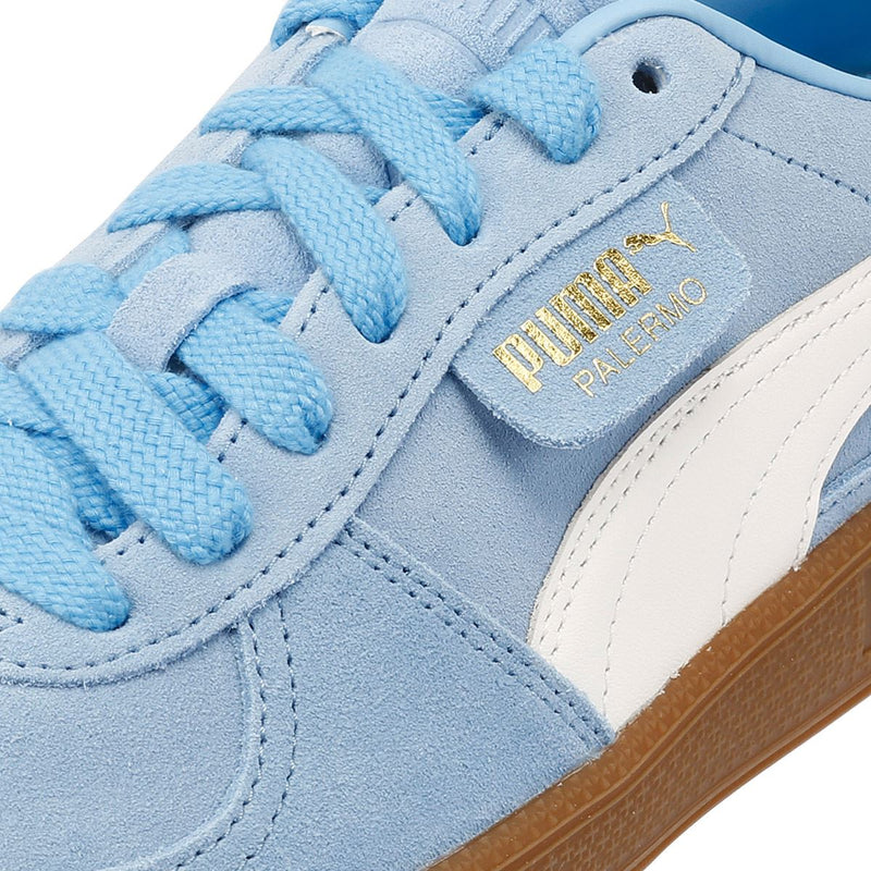 Puma Palermo Leather Light Blue/White Sneakers