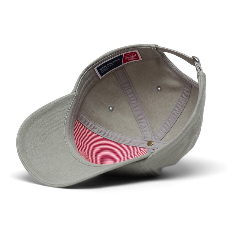 Herschel Bags Sylas Stonewash Cotton Unisex Adults Taupe Baseball Caps