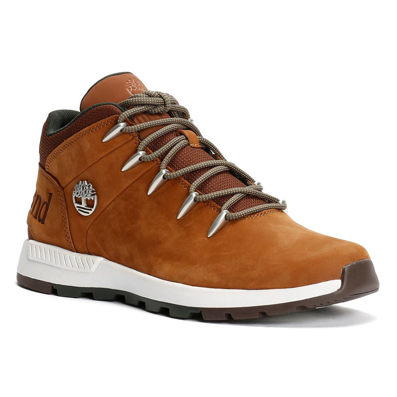 Timberland Sprint Trekker Leather Men's Saddle Tan Sneakers