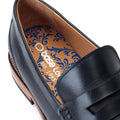 Base London Garfield Leather Men's Black Loafers